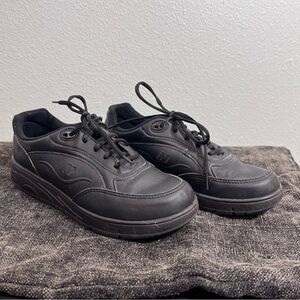 New Balance 811 Black Leather Walking Shoes Made in USA Stability Sz. 9 Women’s